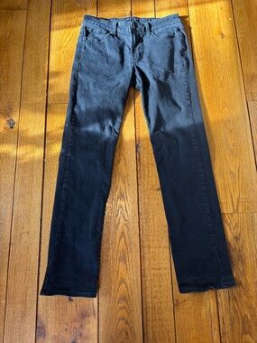 Lucky Brand Black Skinny Jeans Size 8 29R Classic Stretch Mid Rise Denim